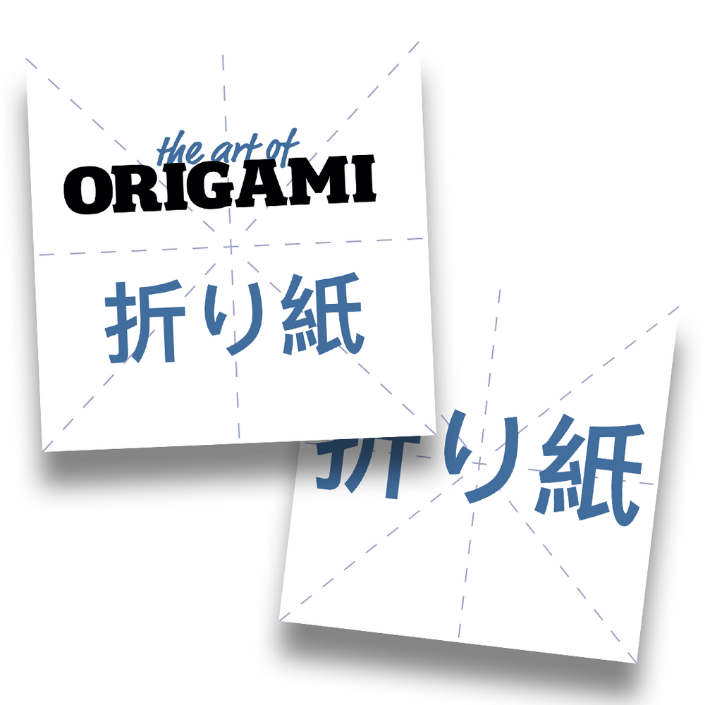 The Art of Origami — Cover & Logo Lockup