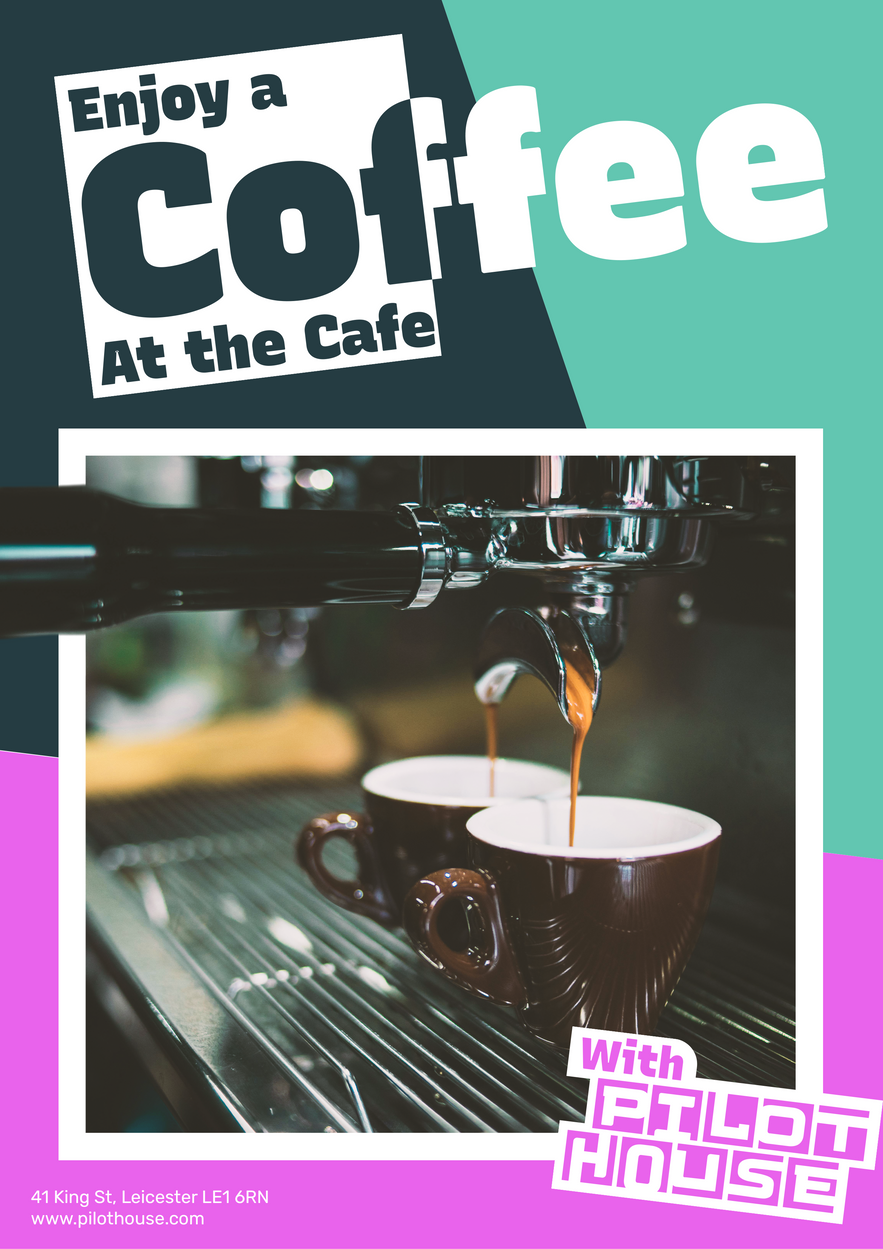 Pilot House — Poster — Enjoy a Coffee at the Cafe
